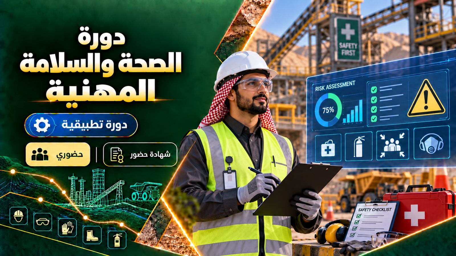 دورة الصحة  و  السلامة المهنية