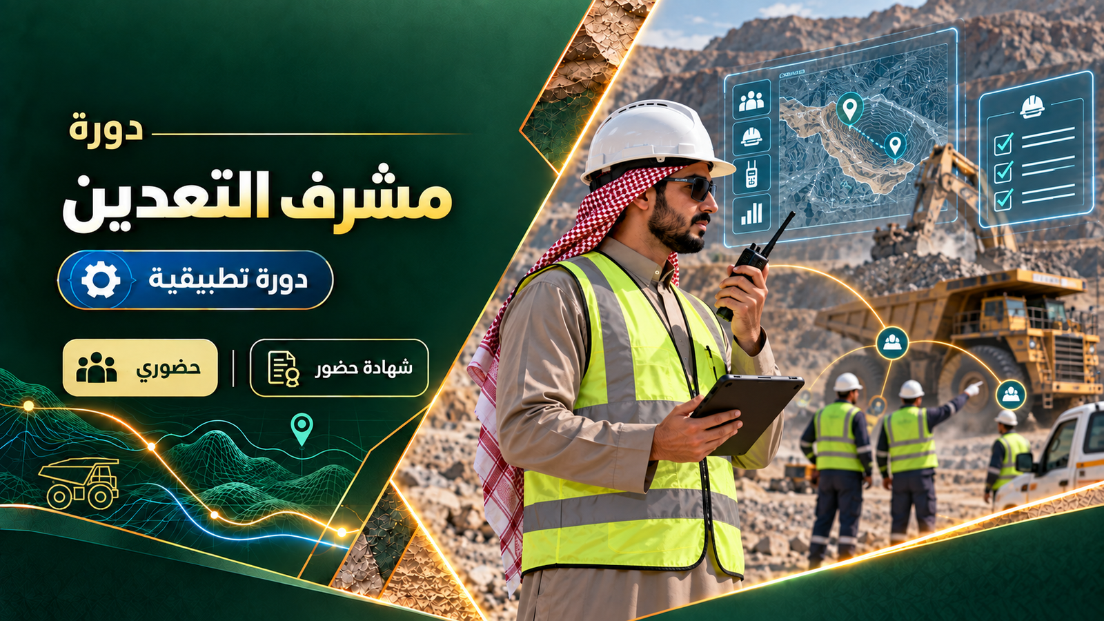 دورة مشرف التعدين