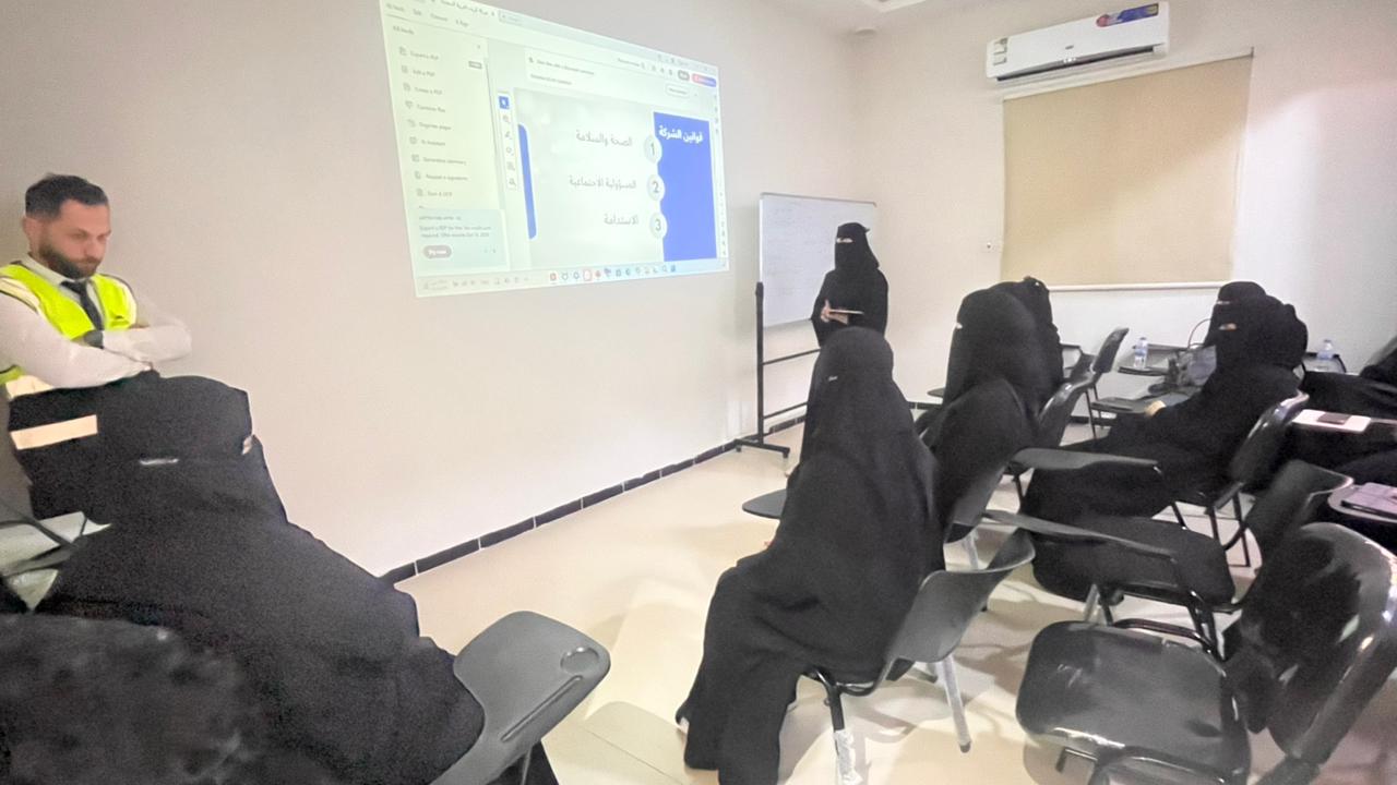 زيارة وفد المؤسسة العامة للتدريب التقني والمهني